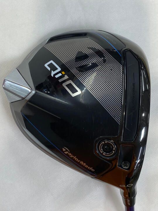 テーラーメイド　Qi10　9度　Speeder　NXVIOLET ５０　SRフレックス　ドライバー　中古　ゴルフドゥ！倉敷笹沖店【最短即日発送】