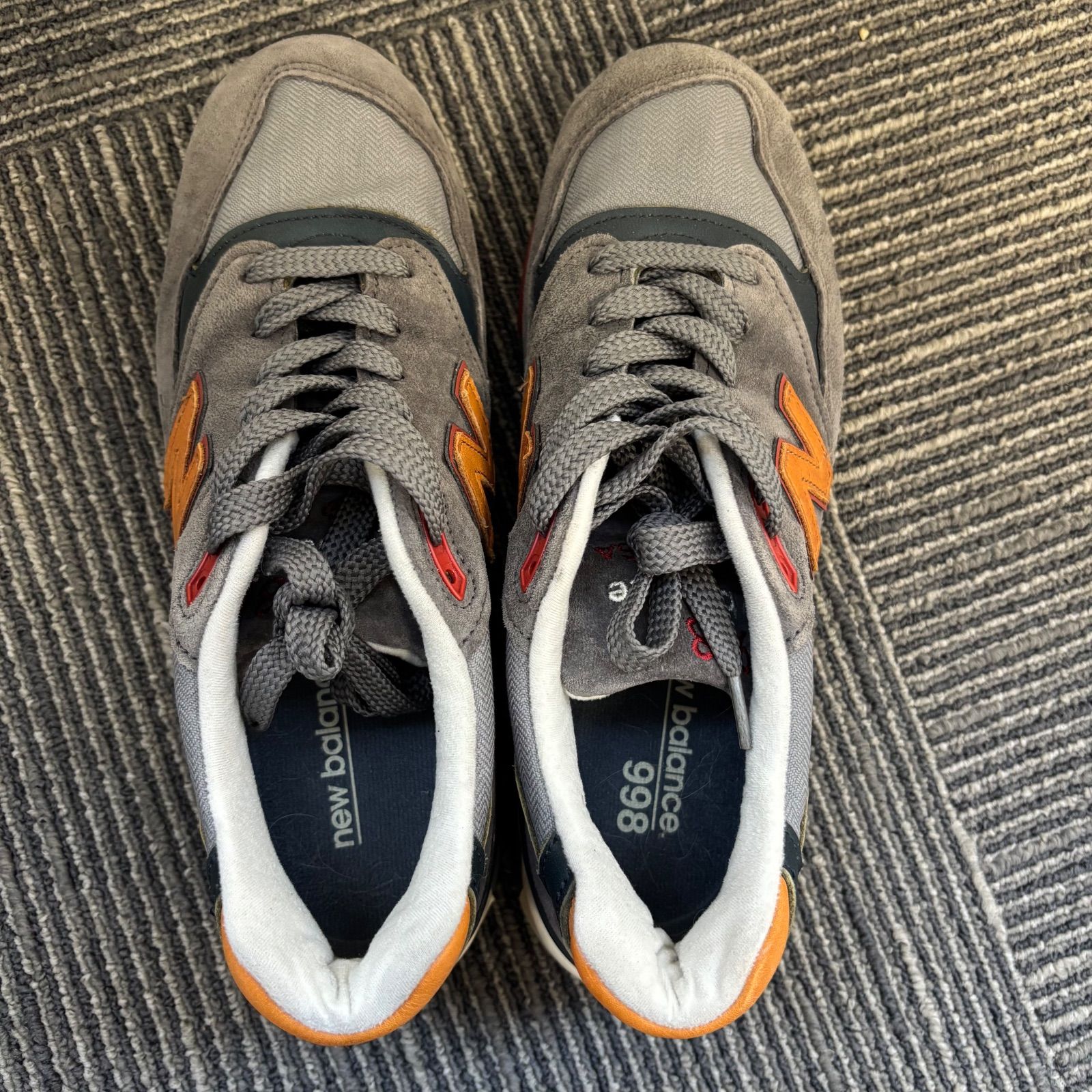 RN21 New balance 998 ニューバランス スニーカー USA 製 25cm - メルカリ