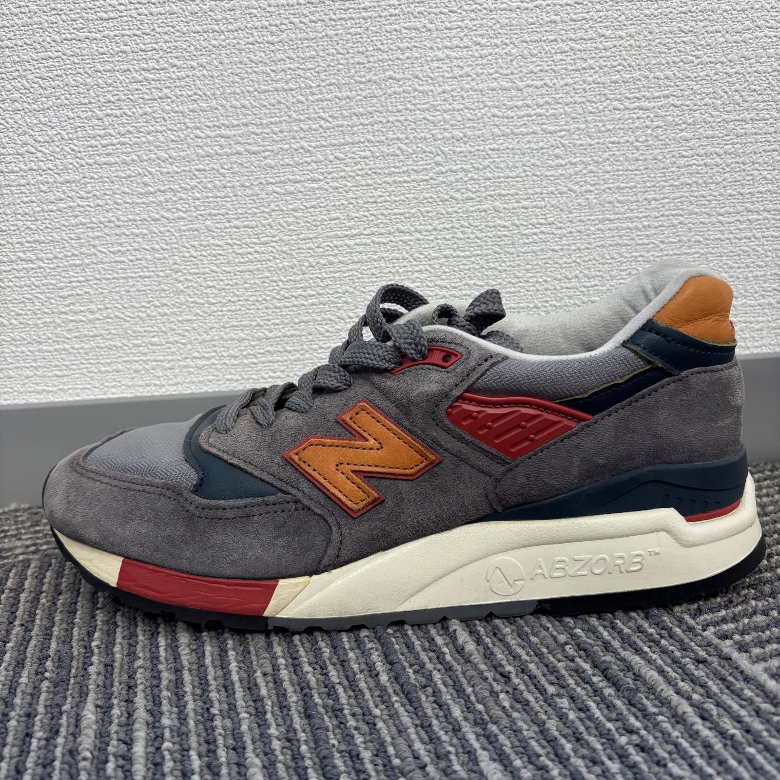 RN21 New balance 998 ニューバランス スニーカー USA 製 25cm - メルカリ