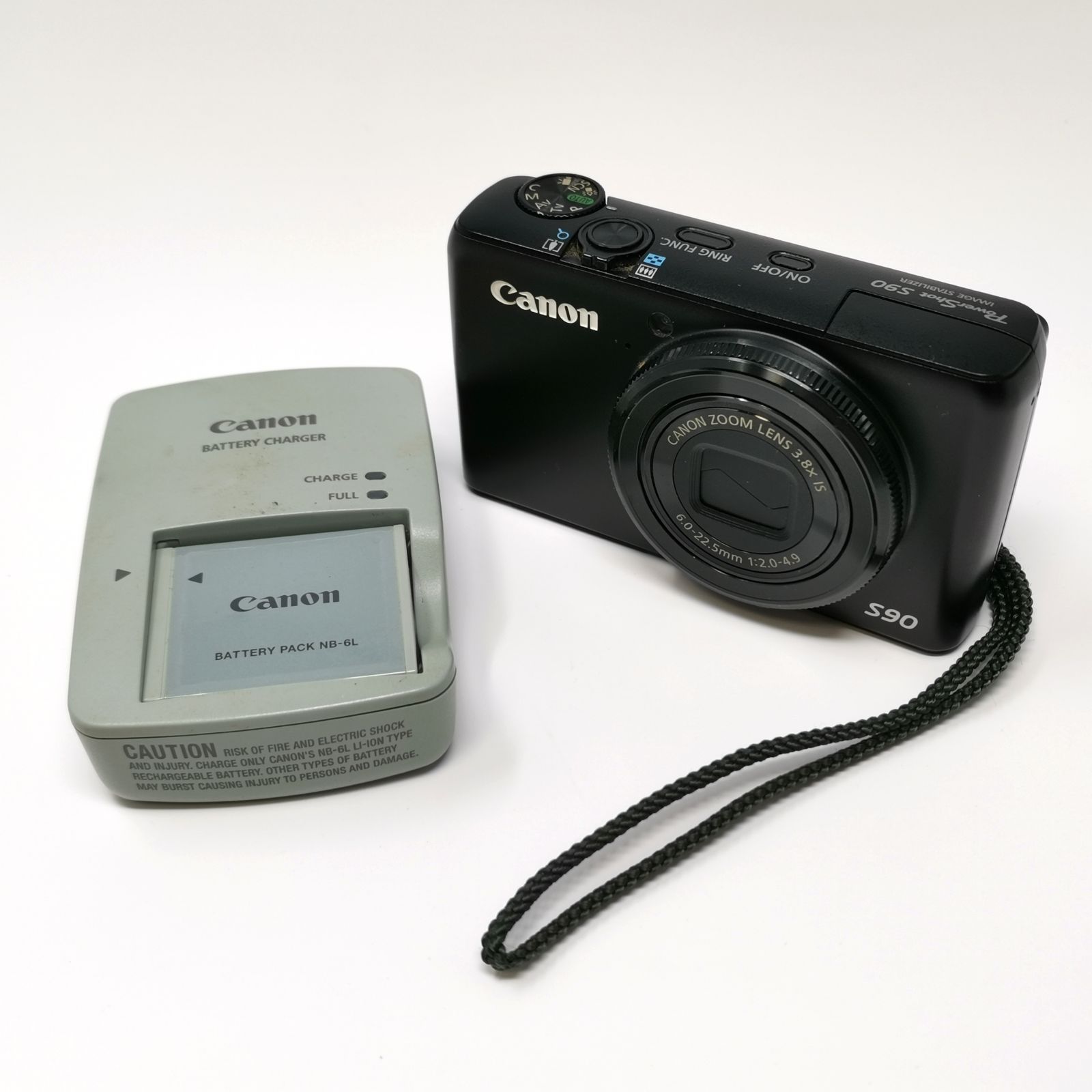 カメラ 【動作確認済み】Canon S90 コンパクトデジタルカメラ