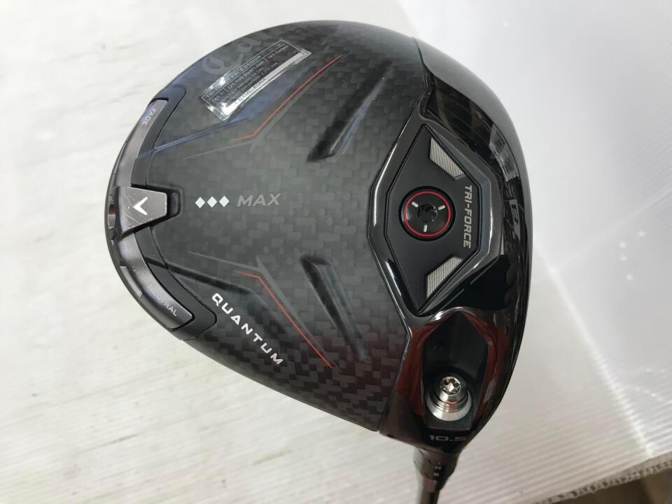 キャロウェイ　QUANTUM ◆◆◆ MAX US　10.5度　Fujikura VENTUS Black 6　Sフレックス　ドライバー　中古　ゴルフドゥ！大宮丸ヶ崎店【最短即日発送】
