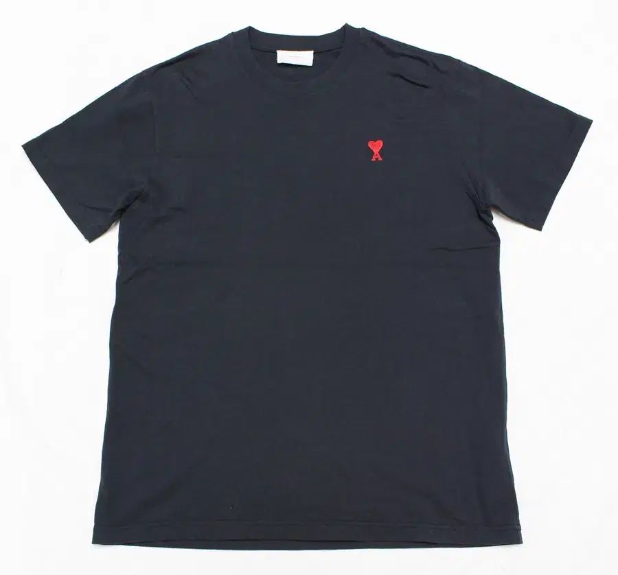 アミ メンズ L 105 コットン 半袖 ラウンド Tシャツ クリーン/L02