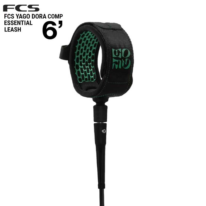 FCS YAGO DORA 6 COMPETITION ESSENTIAL LEASH /エフシーエス ヤゴドラ エッセンシャルリーシュ コンプ サーフィン サーフボード