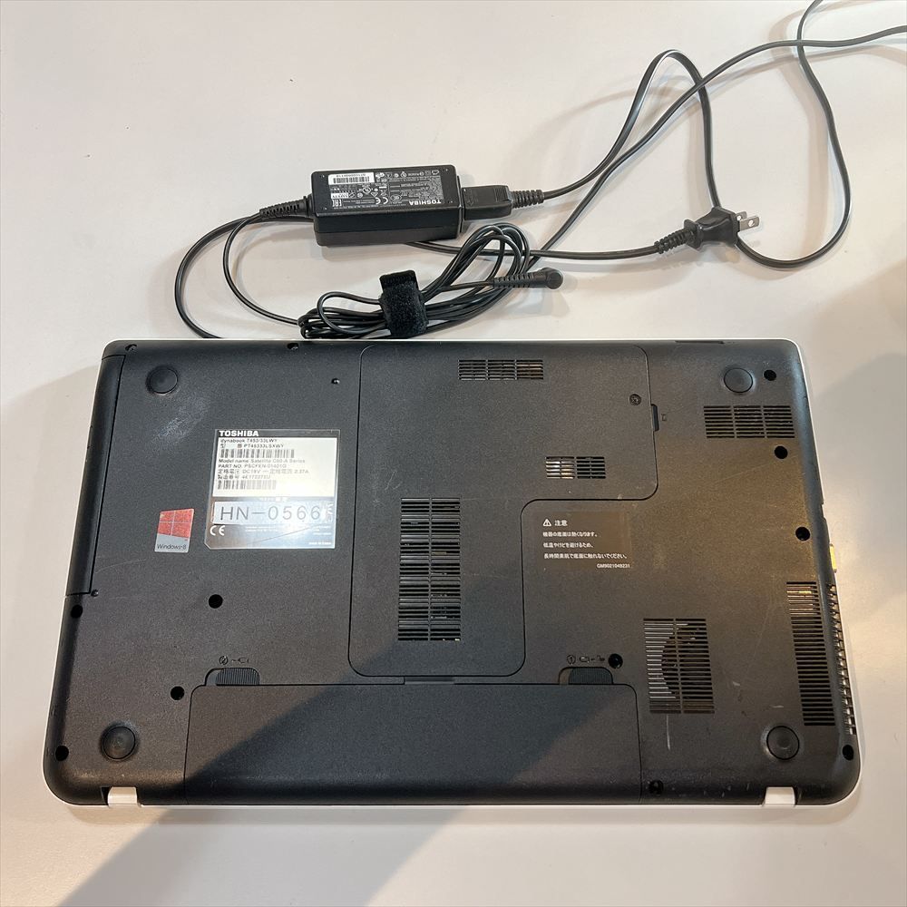 TOSHIBAノートパソコンジャンク ジャンクPC】 TOSHIBA Dynabook T453/33LWY ノートPC メモリ4GB HDD