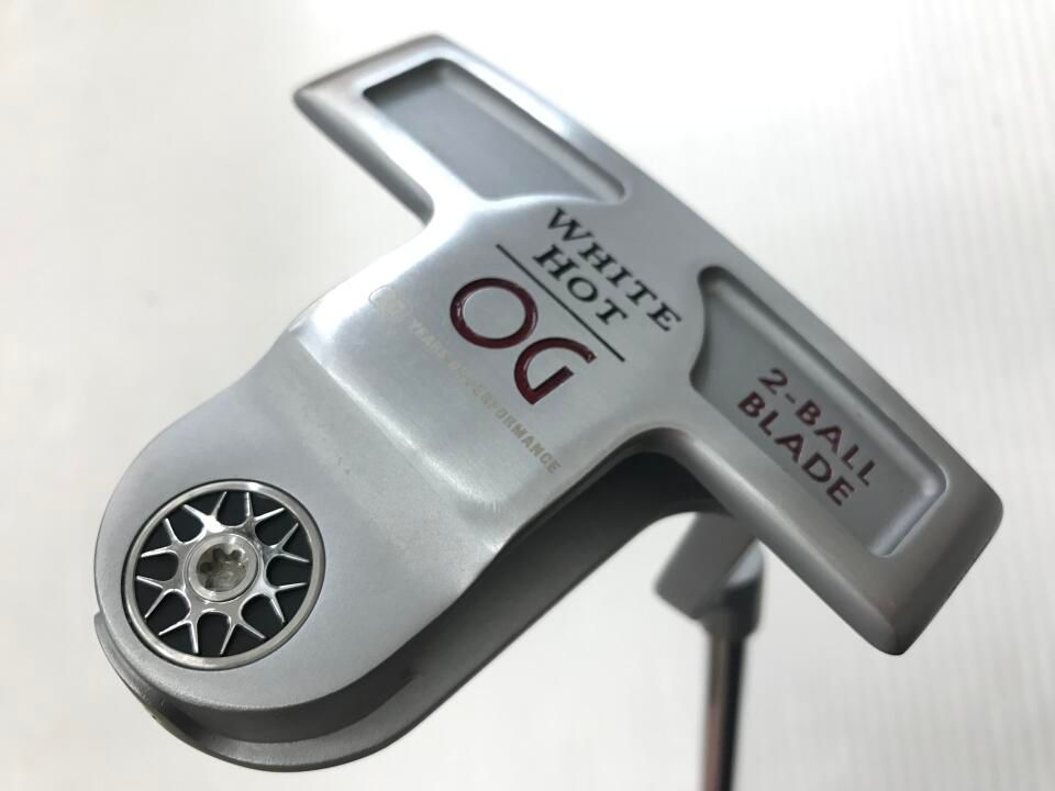 オデッセイ ホワイト ホット OG 2-BALL BLADE パター ゴルフドゥ！深谷 