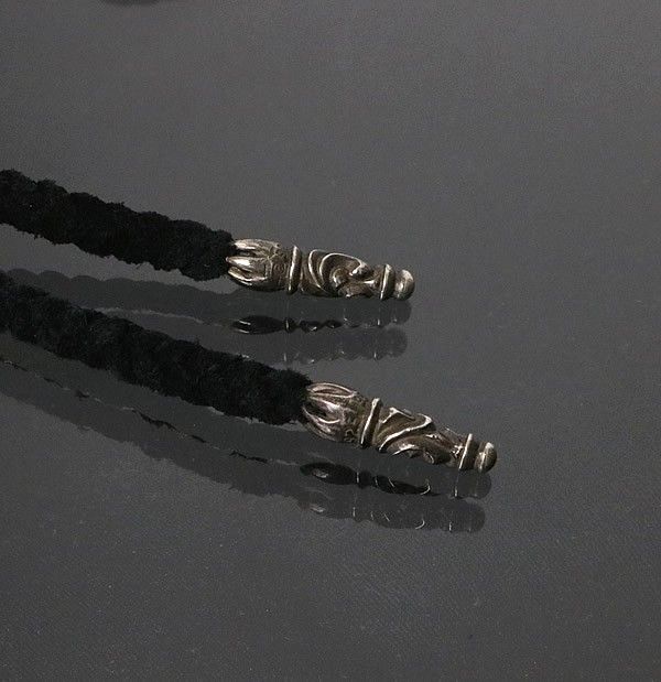 CHROME HEARTS 銀座店 クロムハーツ スクロール ボロチップ レザー