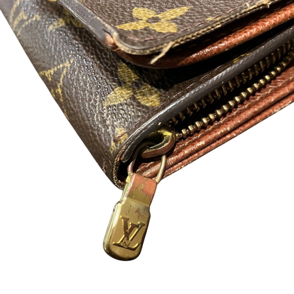 ルイ・ヴィトン LOUIS VUITTON ポルトモネビエトレゾール モノグラム