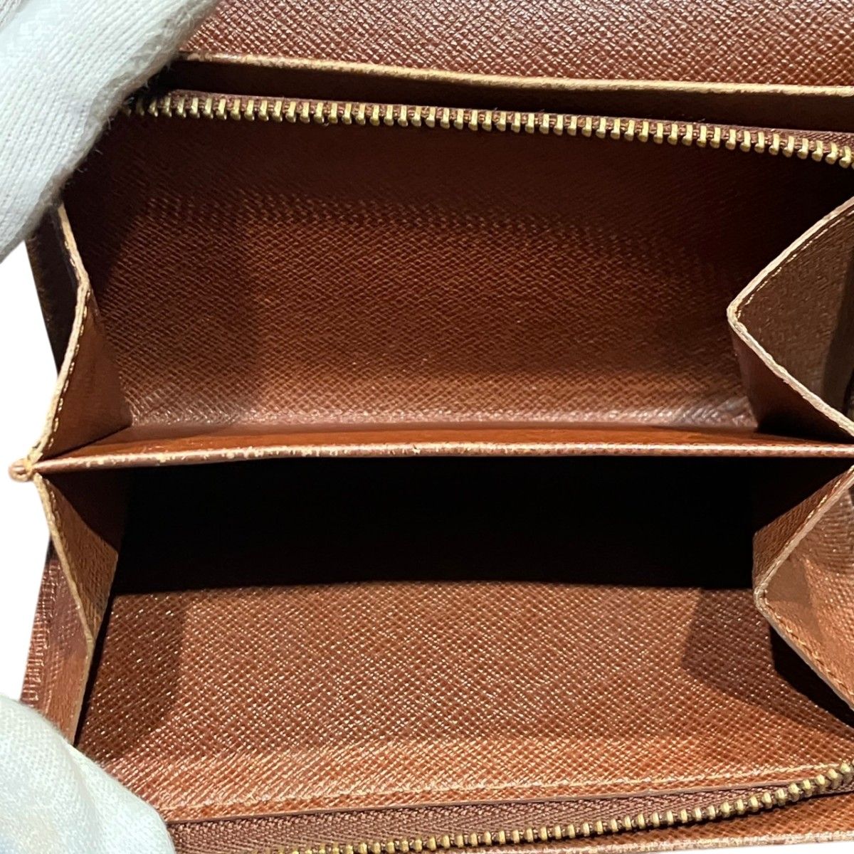 ルイ・ヴィトン LOUIS VUITTON ポルトモネビエトレゾール モノグラム