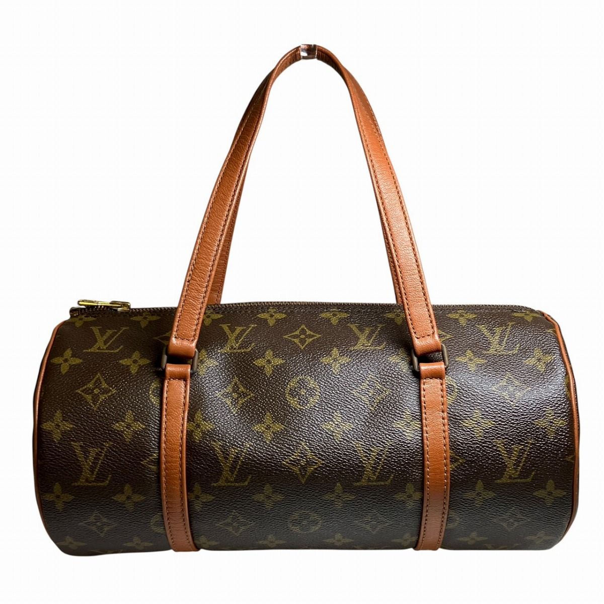 ルイ・ヴィトン LOUIS VUITTON 旧パピヨン30 モノグラム ハンドバッグ ヌメ革 M51365 レディース 32,370円