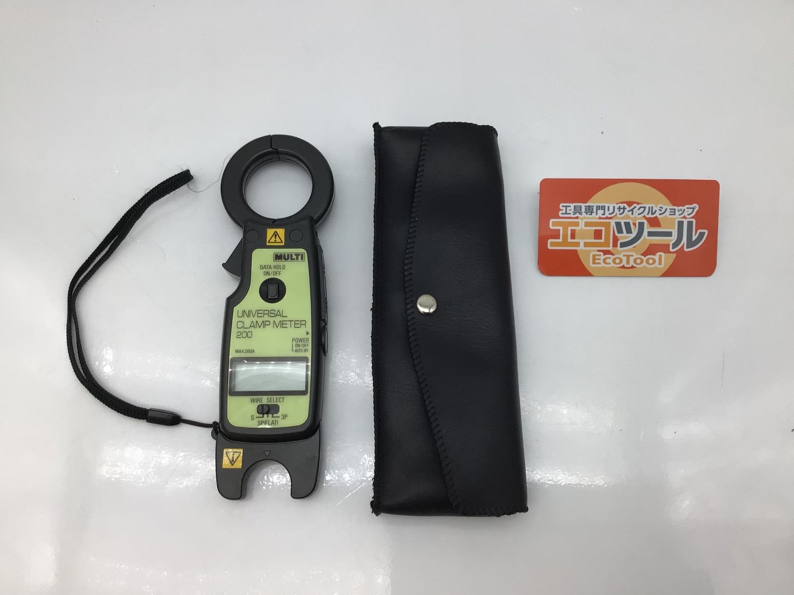 【中古品】マルチ計測器 MODEL200_7189 ☆マルチ ユニバーサルクランプメーター MODEL200 [IT_H1CRB][知立][M04]