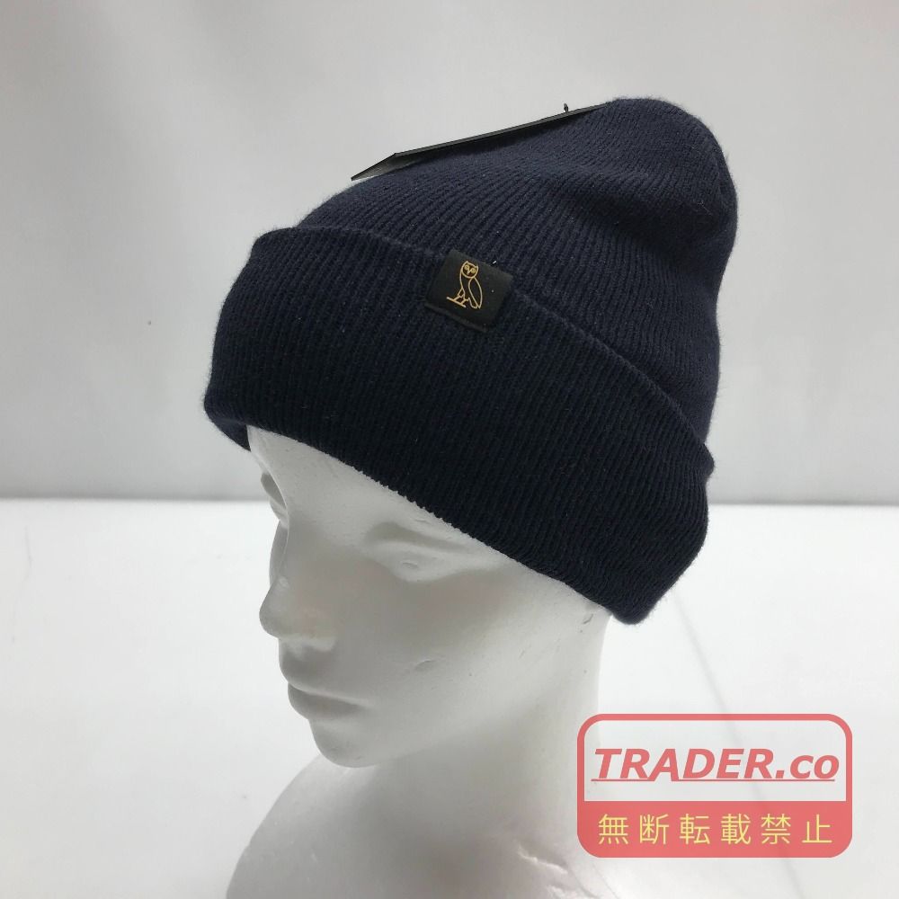 05w20868 October's Very Own オクトーバーズ ベリー オウン ネイビー USA製 ユニセックス ニット帽子 ニットキャップ 【中古品】