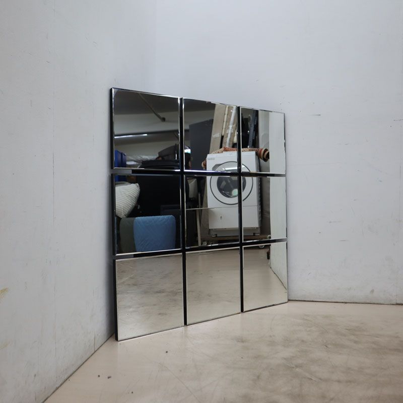 ◇IDC大塚家具◇ Quarto クアルト AM-801 ウォールミラー/鏡 900×900