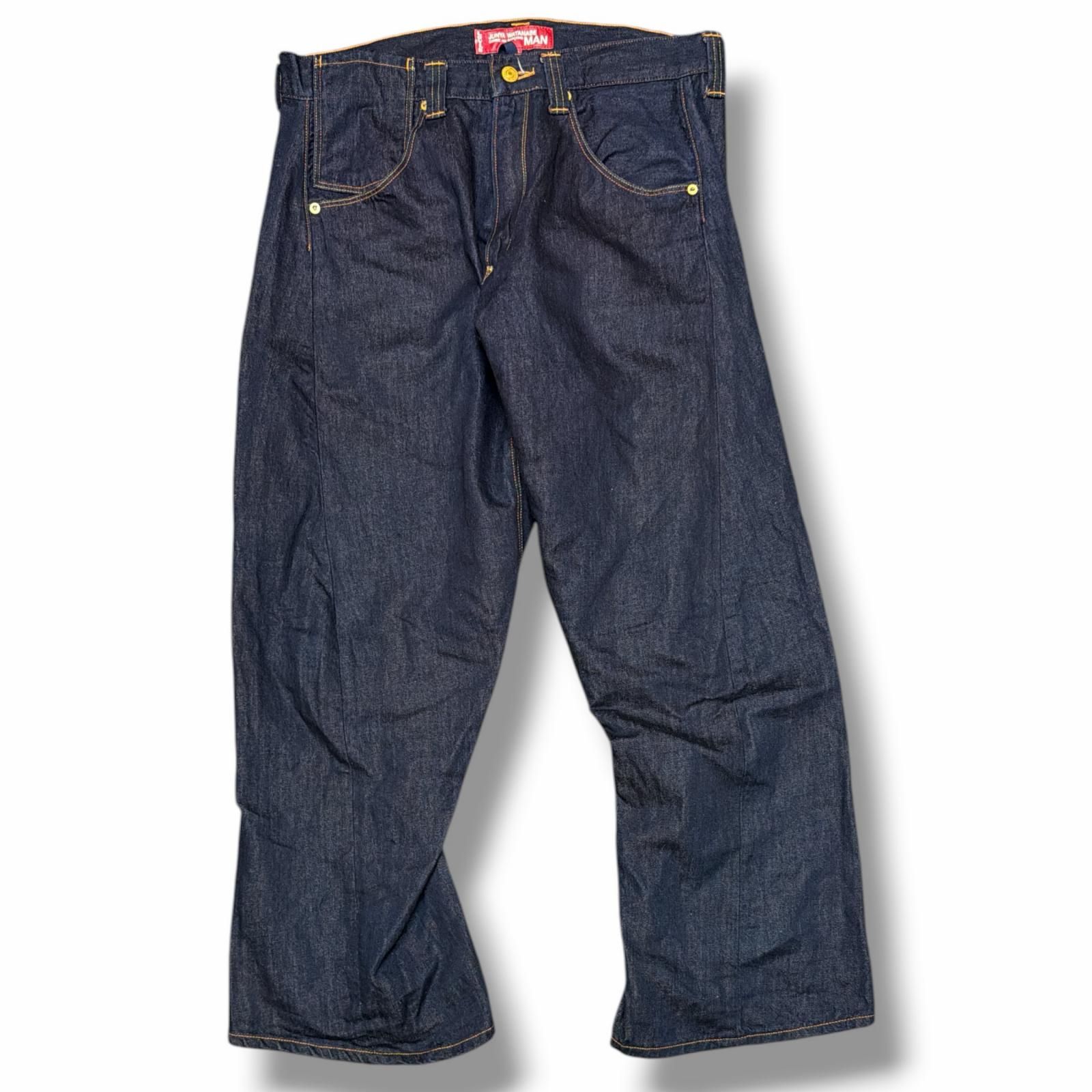 参考上代39600円 JUNYA WATANABE × Levi's 綿リネンデニム☓綿リップス