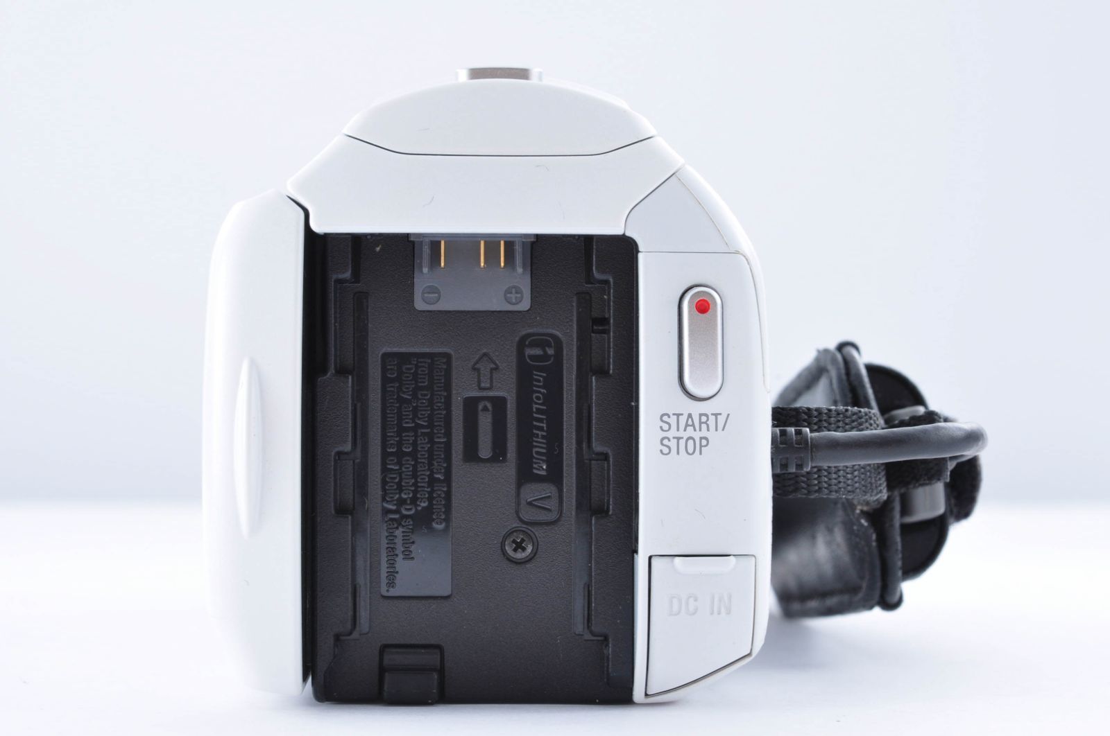 美品 SONY Handycam HDR-CX535 ホワイト ビデオカメラ バッテリー 箱