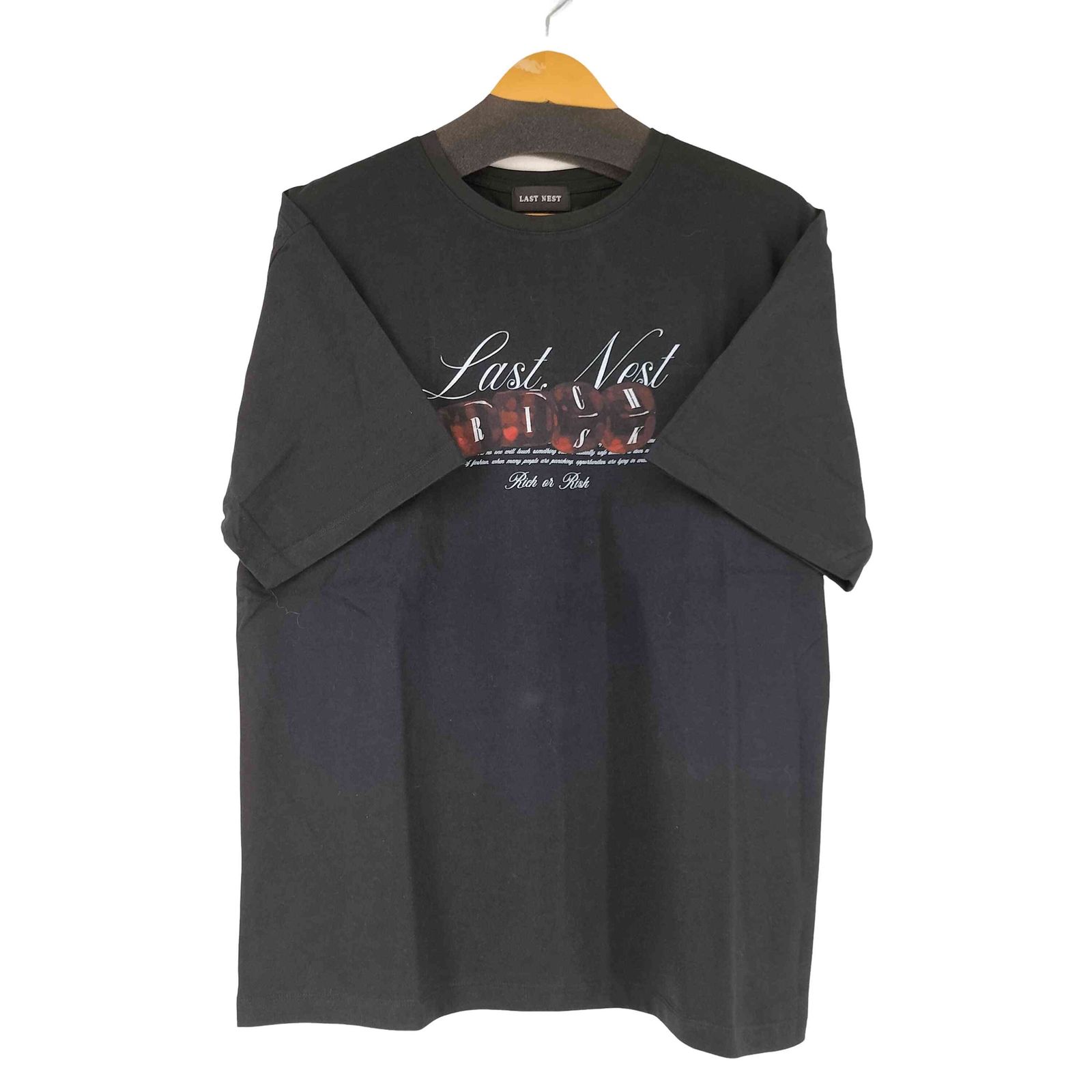 ラストネスト LAST NEST Rich or Risk T-shirts メンズ JPN：L