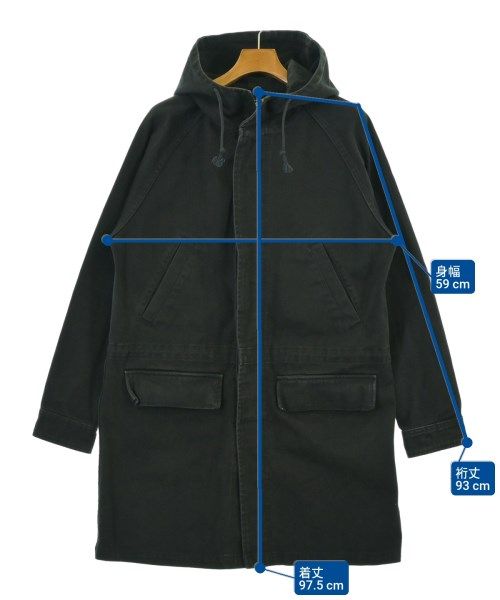 STUSSY モッズコート メンズ 【古着】【中古】【送料無料】 - メルカリ