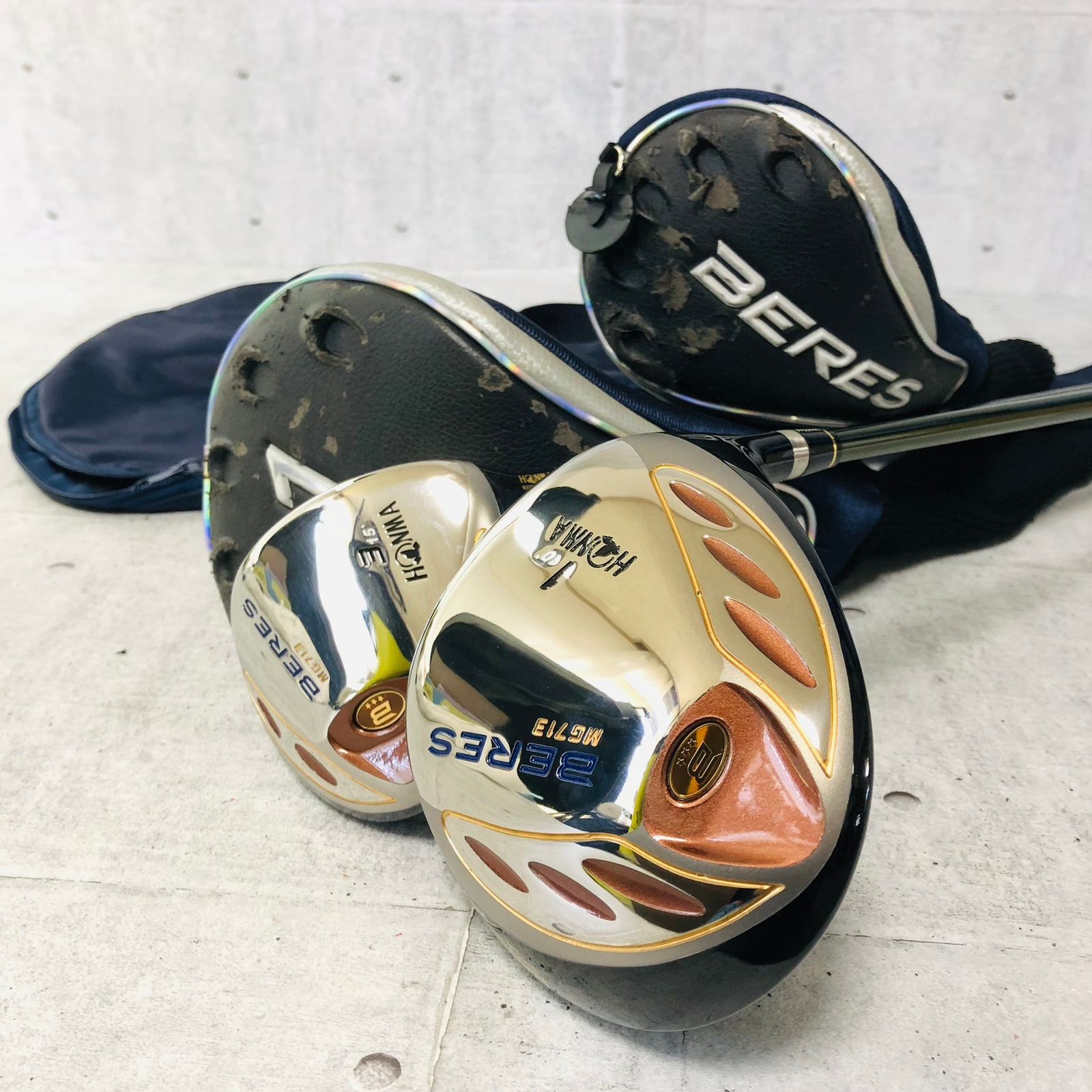 HONNA ホンマ 本間 BERES MG713 ベレス 1W ドライバー 3W 3番 2本 星3 