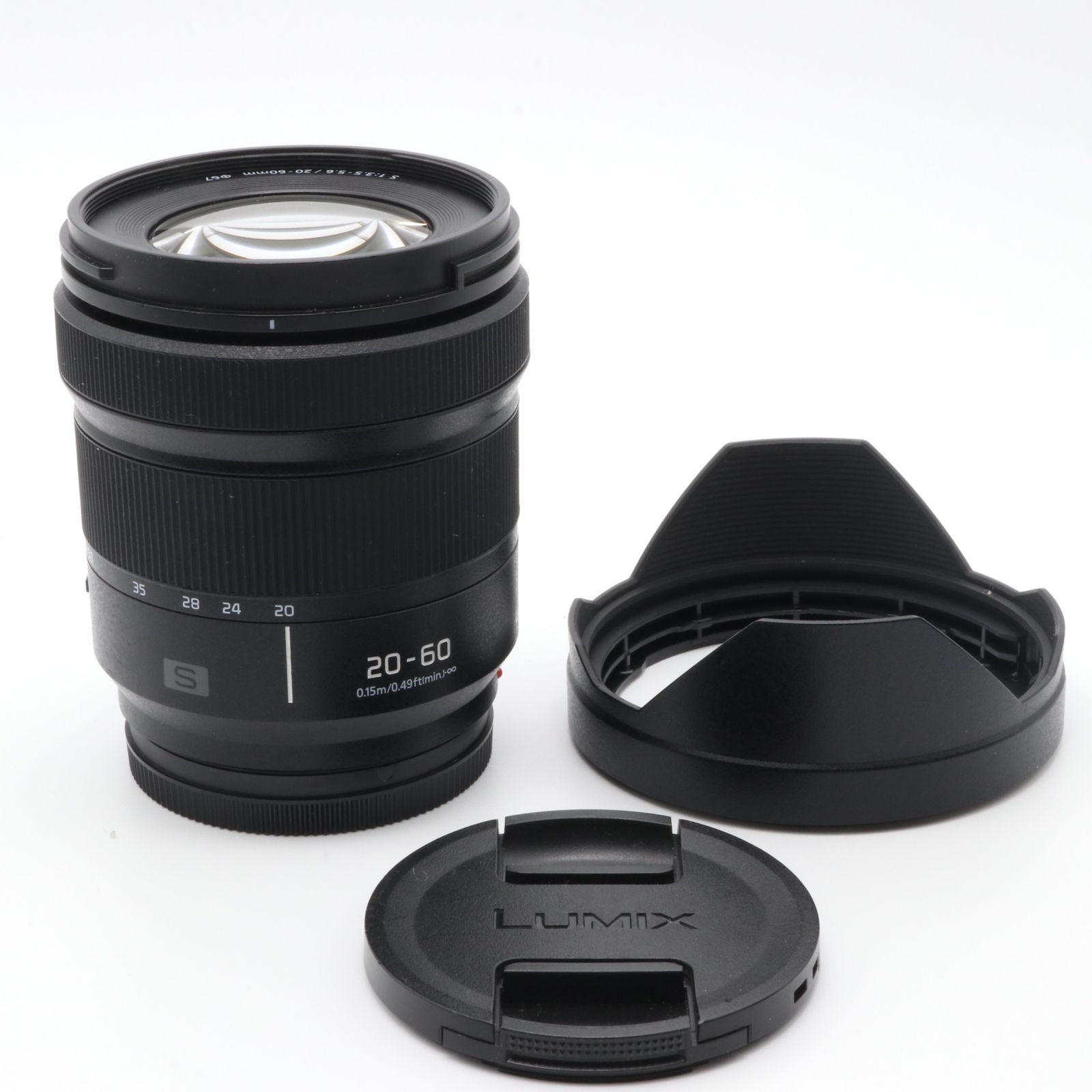 Panasonic LUMIX S 20-60mm F3.5-5.6 S-R2060 ブラック 〔Lマウント〕