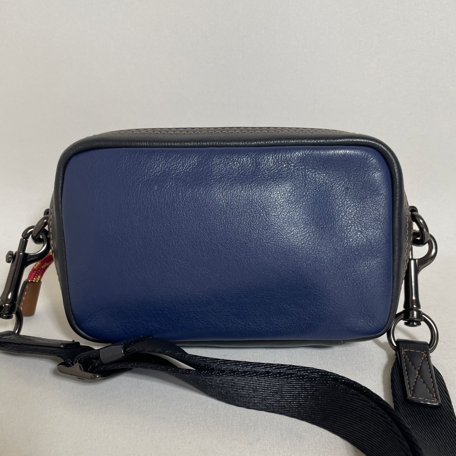2605-62｜美品｜コーチ シグネチャー ショルダーバッグ ネイビー 2605-62｜美品｜コーチ シグネチャー ショルダーバッグ ネイビー