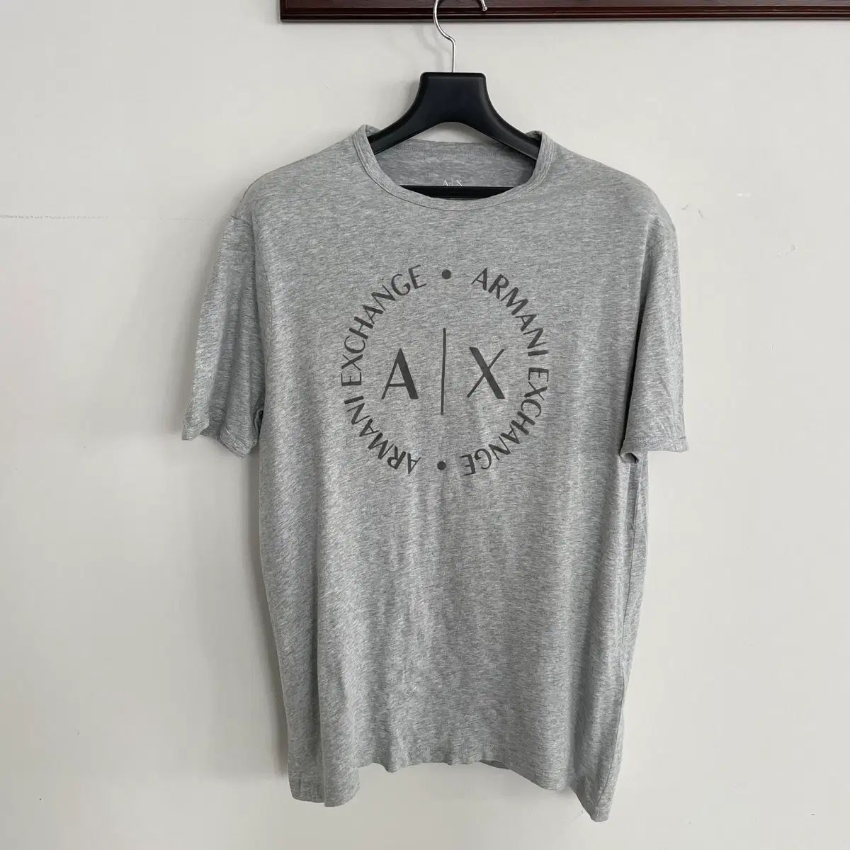 ARMANI EXCHANGE アルマーニ エクスチェンジ ロゴ グレー 半袖 Tシャツ