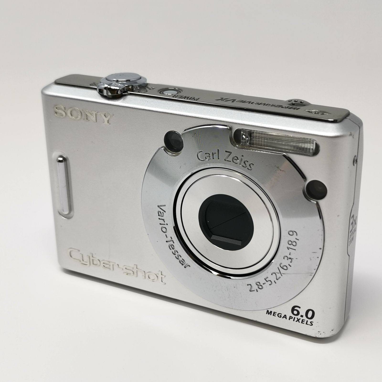 SONY デジタルスチルカメラ Cyber-shot DSC-W30 シルバー コンデジ 