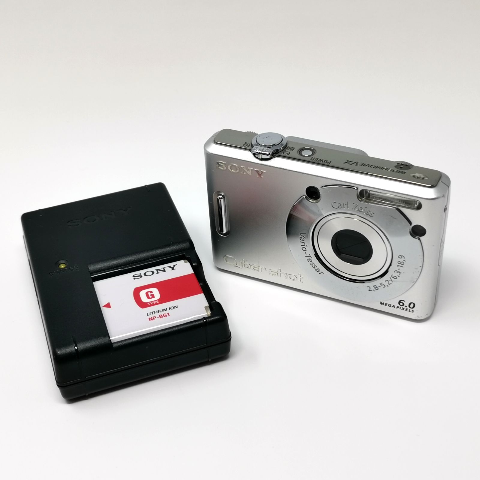 SONY デジタルスチルカメラ Cyber-shot DSC-W30 シルバー コンデジ 