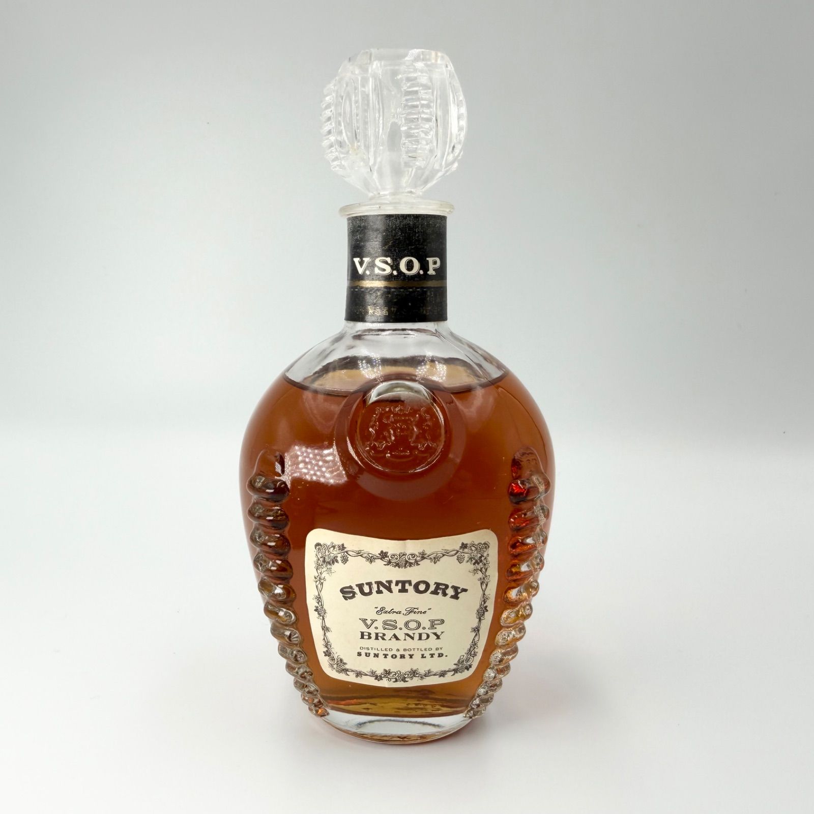 未開栓・箱付き】サントリー ブランデー V.S.O.P 180ml デキャンタ 古