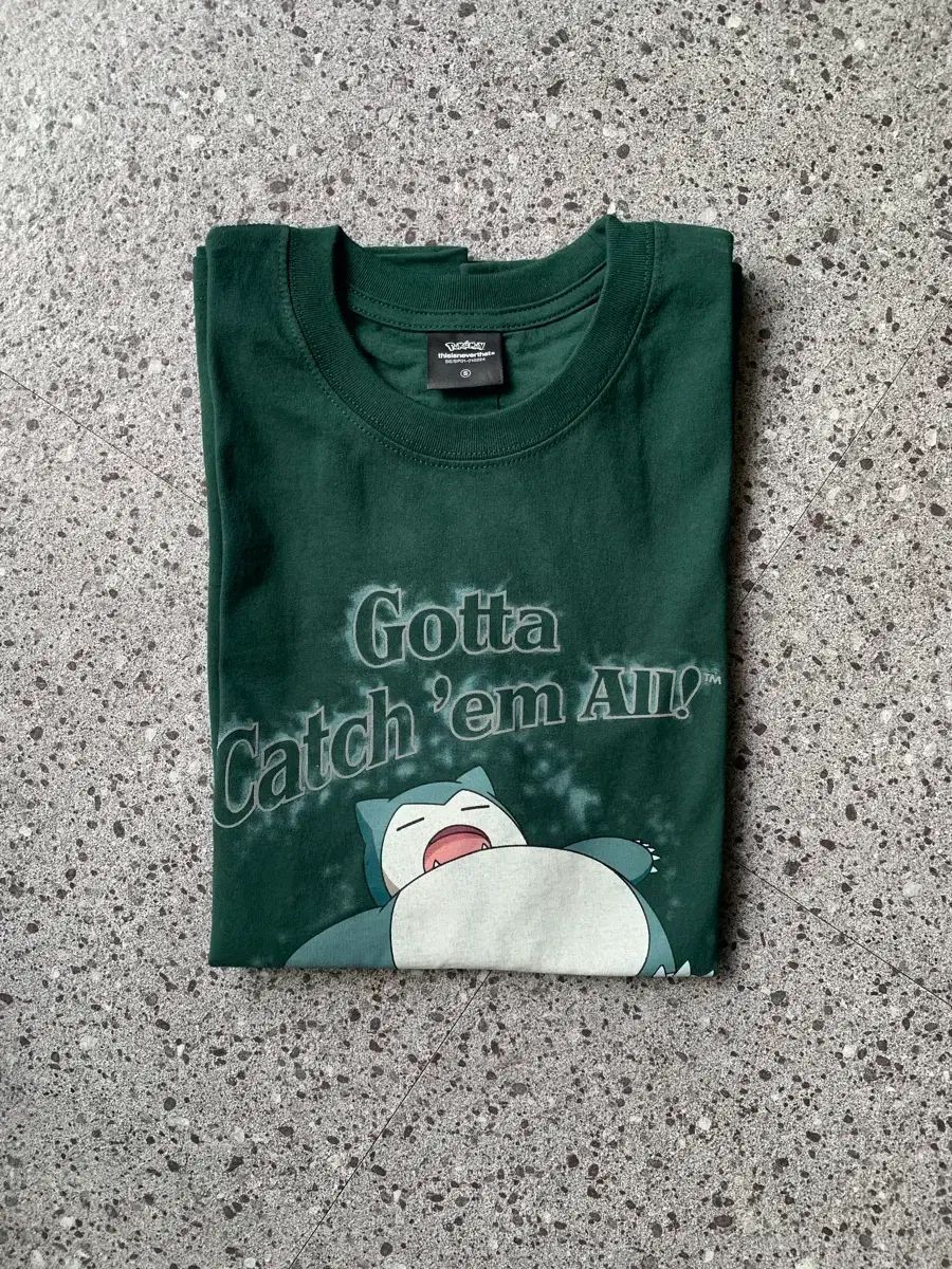 thisisneverthat ポケットモンスター カビゴン Tシャツ S グリーン