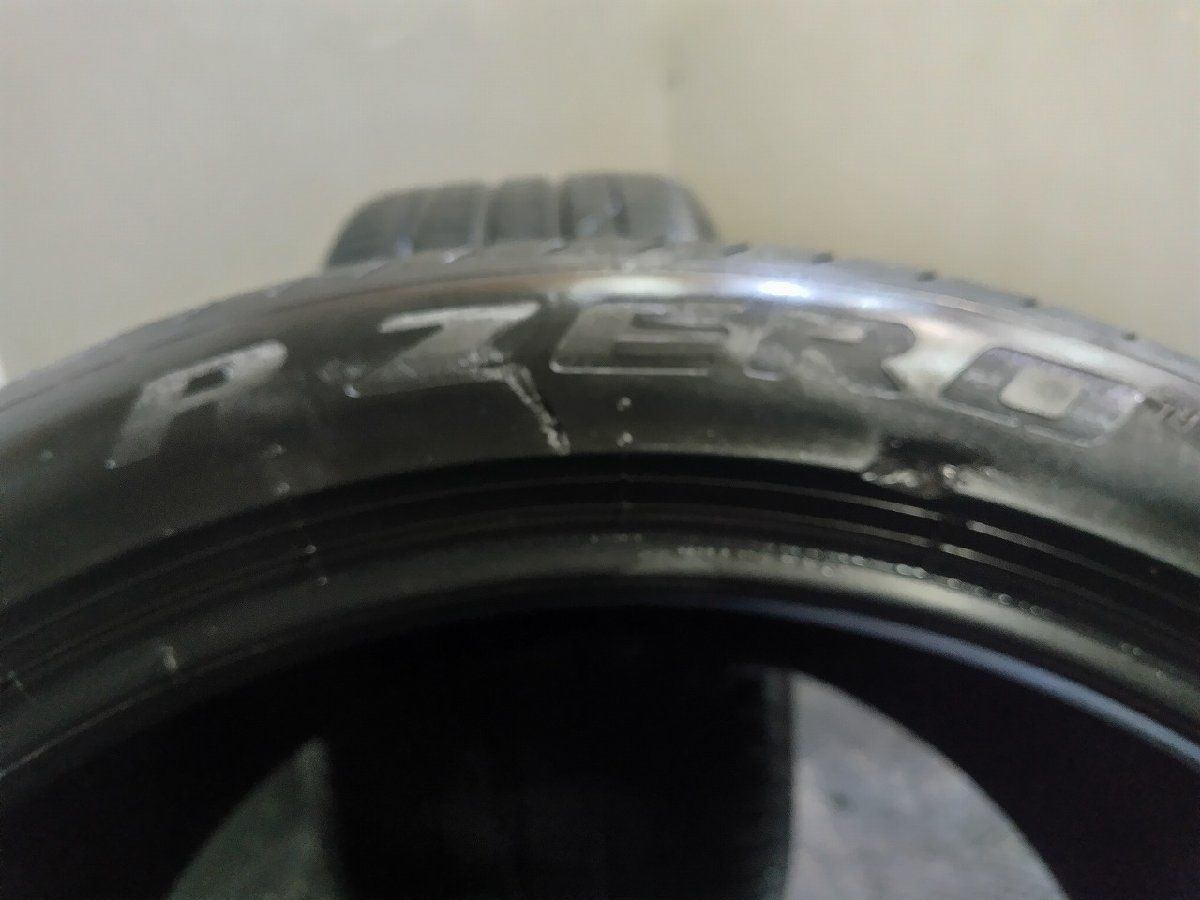 PIRELLI P ZERO 315/35ZR21 21インチ 夏タイヤ 2本 バリ溝 ポルシェ