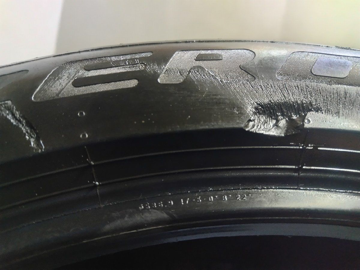 PIRELLI P ZERO 315/35ZR21 21インチ 夏タイヤ 2本 バリ溝 ポルシェ 