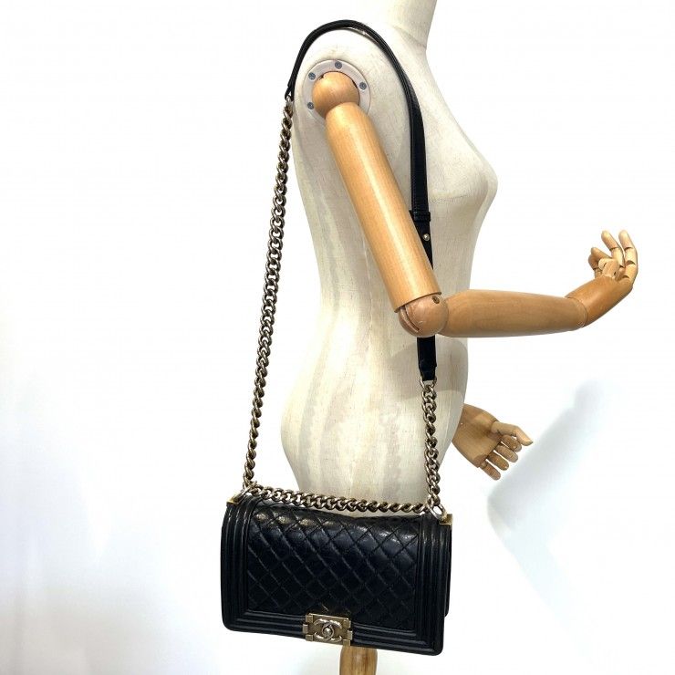 CHANEL（シャネル）ボーイシャネル ヴィンテージ チェーンショルダー