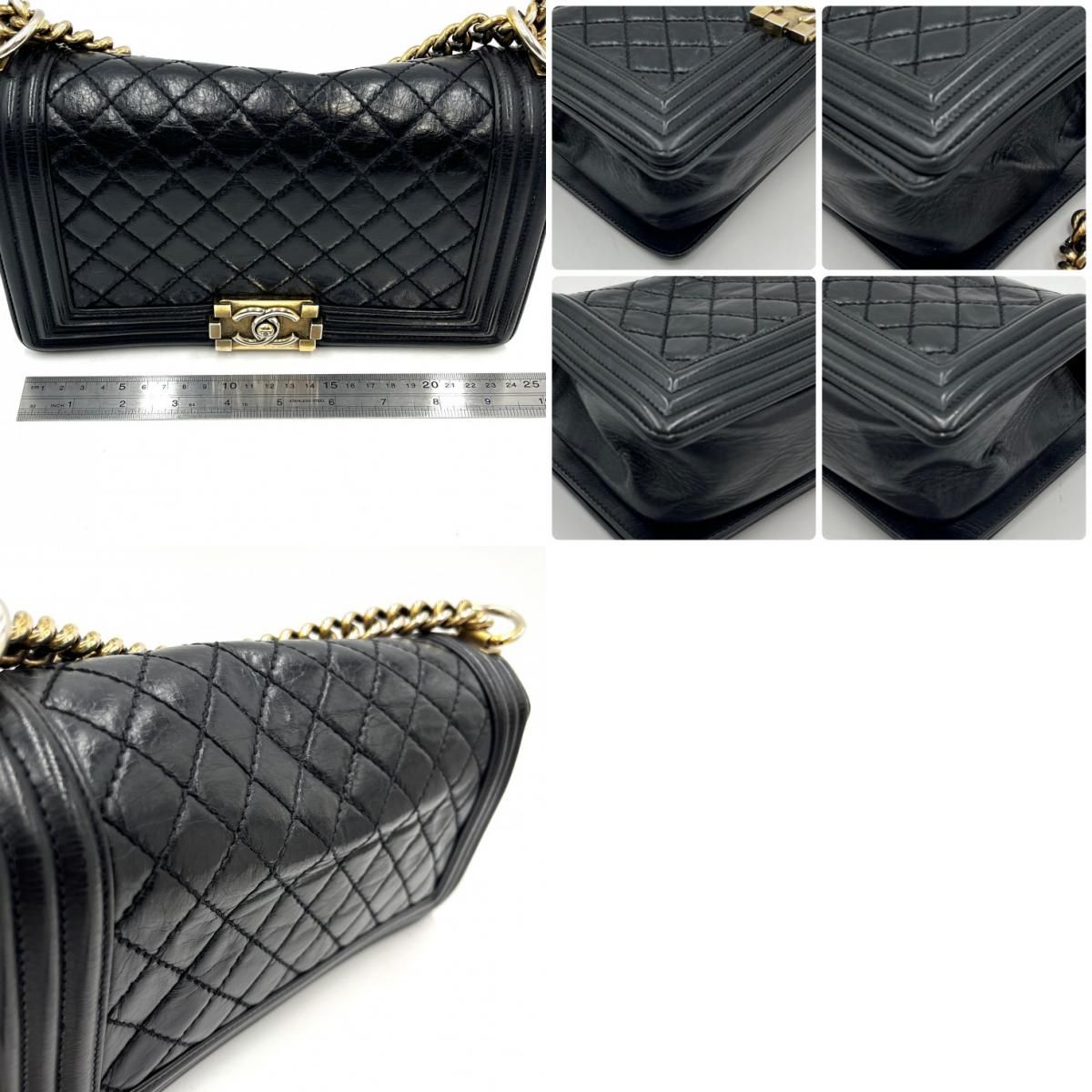 CHANEL（シャネル）ボーイシャネル ヴィンテージ チェーンショルダー
