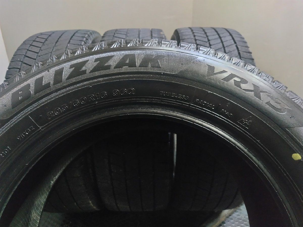 BS BRIDGESTONE BLIZZAK VRX3 205/60R16 16インチ スタッドレス 4本 21 