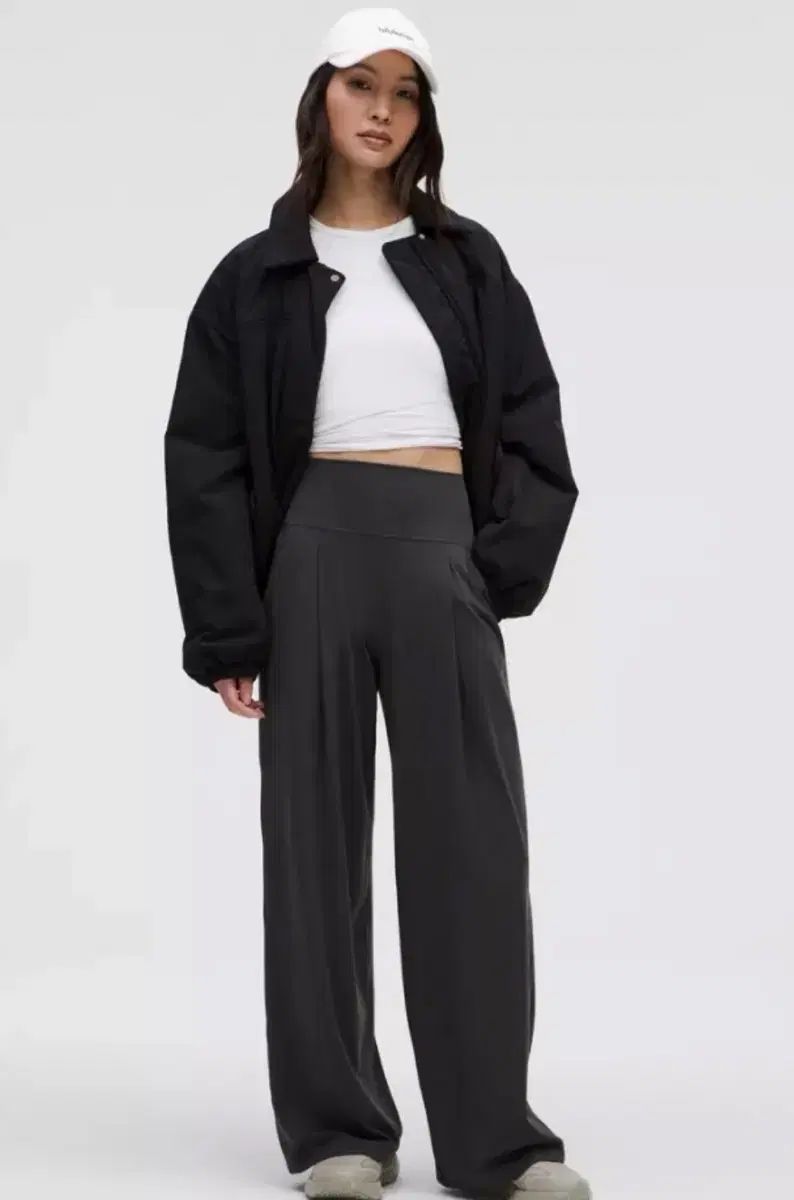 ルルレモン パラッツォ パンツ アジア フィット_グレー xs