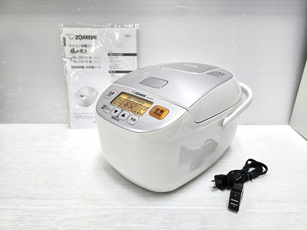 中古品】 象印 ZOJIRUSHI マイコン式 炊飯器 極め炊き 5.5合炊き 黒