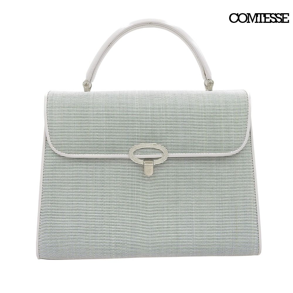 超美品 コンテス COMTESSE 皇室御用達 ホースヘア ハンド バッグ