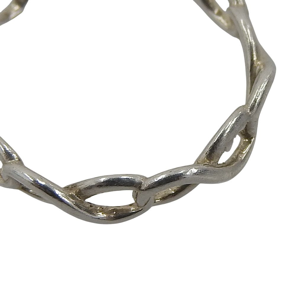 超美品 ティファニー TIFFANY&Co. インフィニティ ナロー リング 指輪