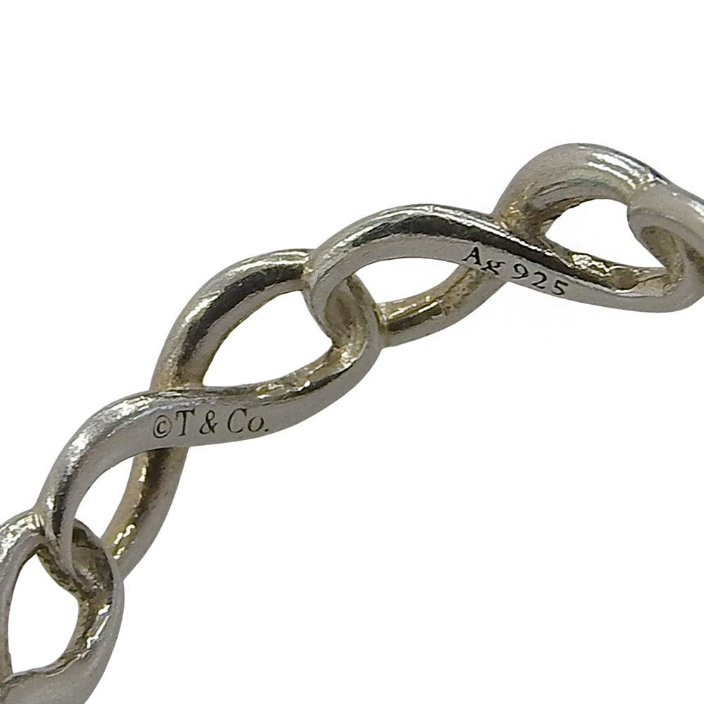 超美品 ティファニー TIFFANY&Co. インフィニティ ナロー リング 指輪
