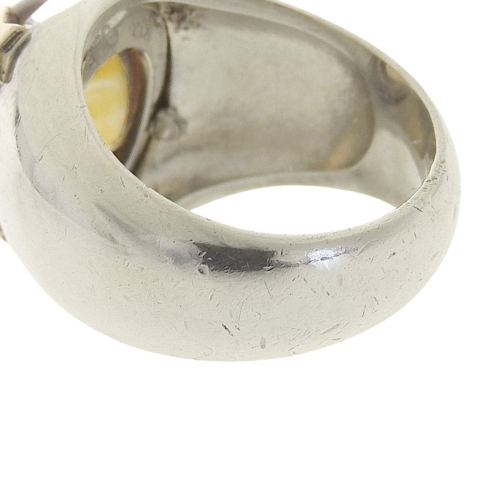 超美品 スタージュエリー STAR JEWELRY 石付き 星モチーフ リング 8号