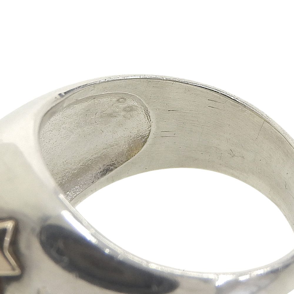 超美品 スタージュエリー STAR JEWELRY 石付き 星モチーフ リング 8号