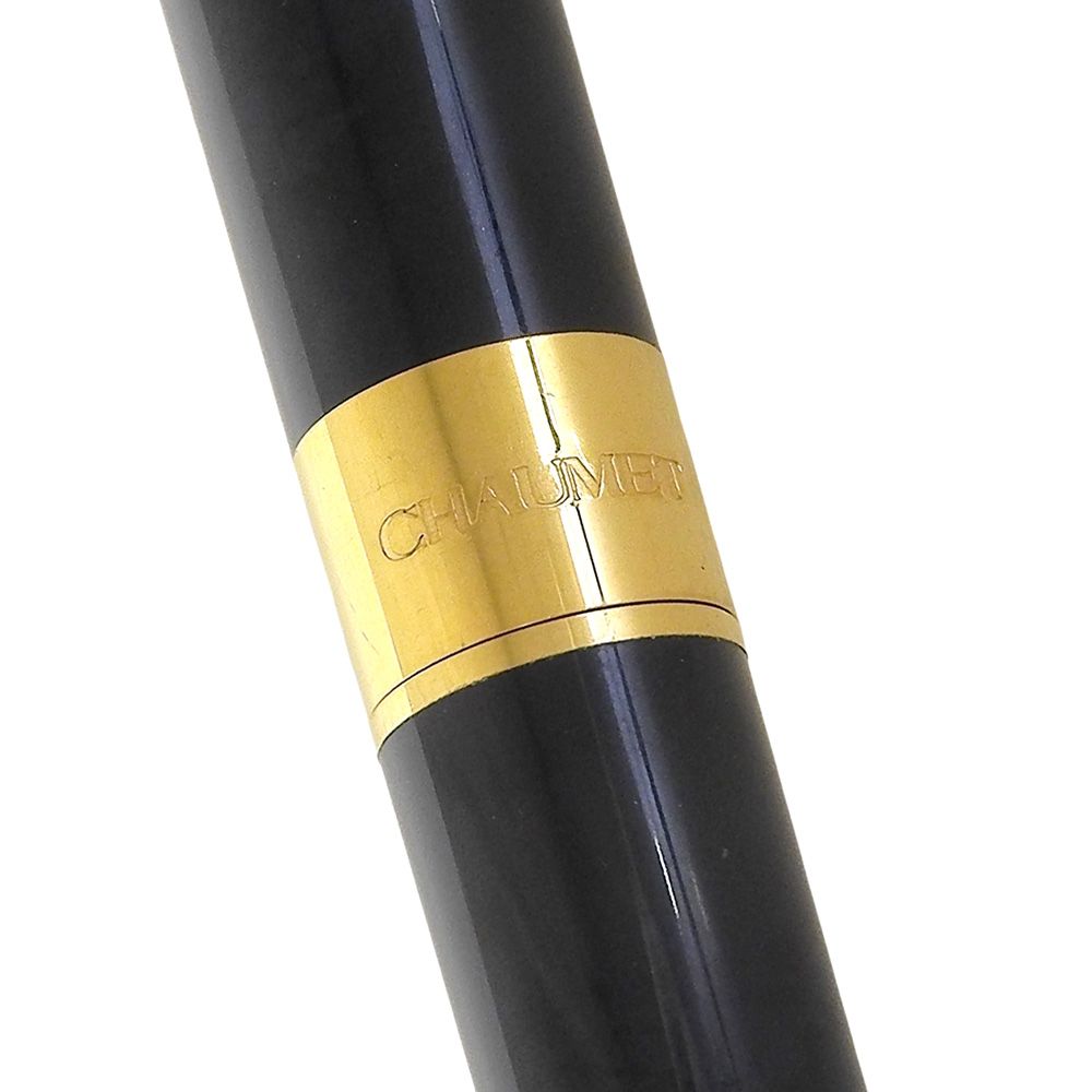 超美品 ショーメ Chaumet 万年筆 ペン先 18K ゴールド カートリッジ式