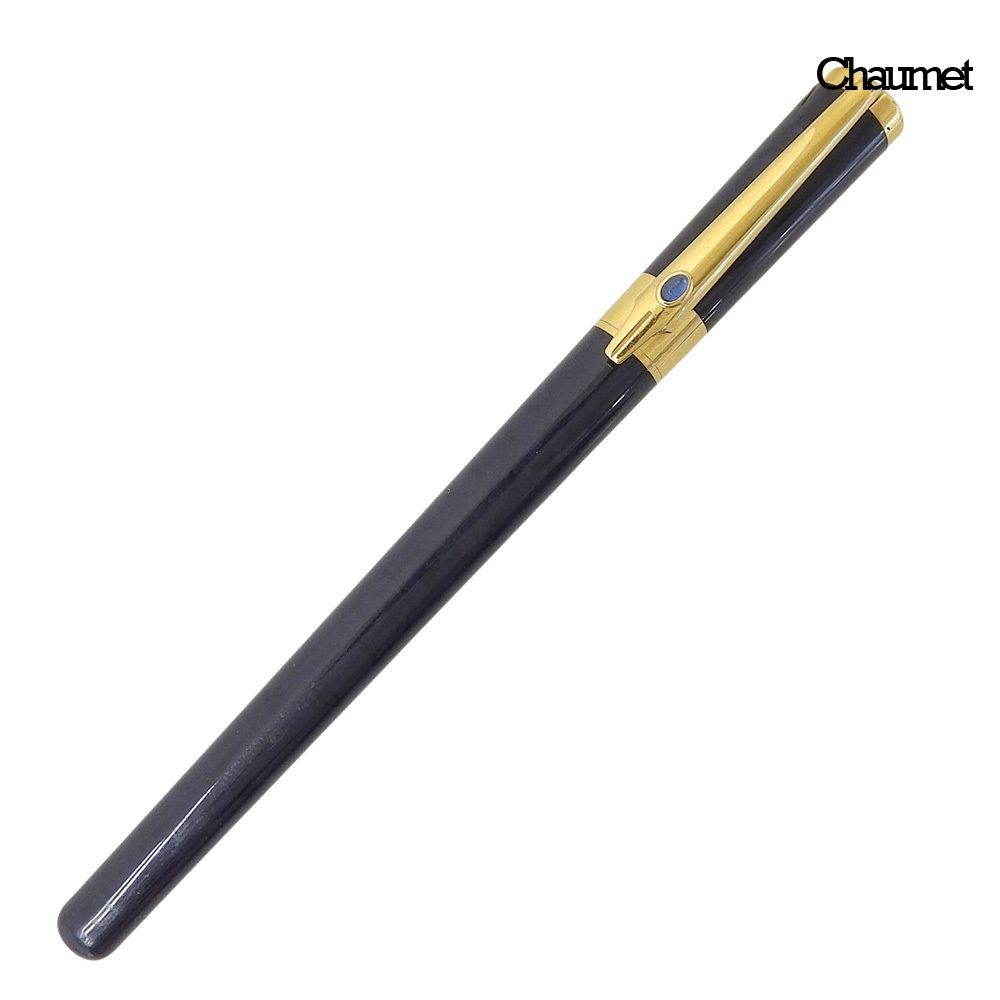 美品 CHAUMET ショーメ 万年筆 筆記具 ペン先 18K 白蝶貝 ネイビー 超美品 ショーメ Chaumet 万年筆 ペン先 18K ゴールド カートリッジ式