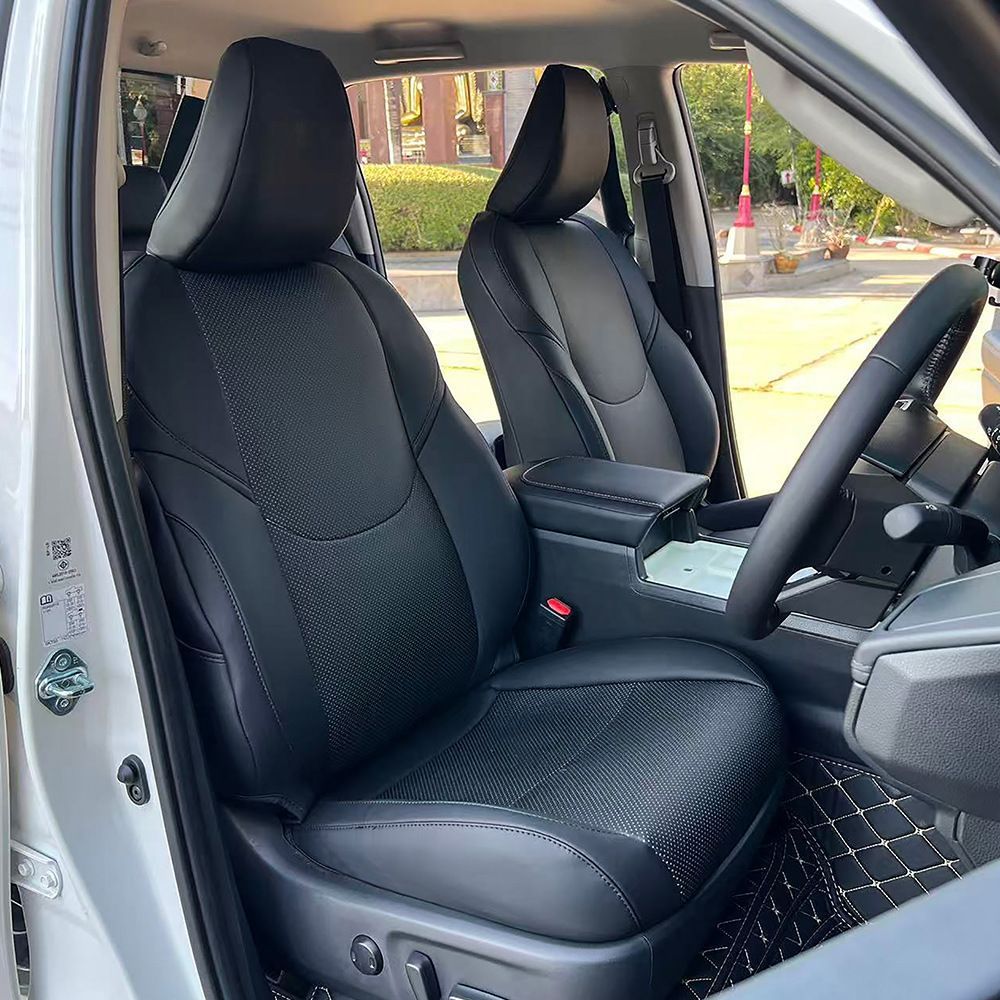 【送料無料】26款 トヨタ ハイラックス 専用 フルシートカバー レザー製 プロテクター セット インテリア ドレスアップ カスタム おしゃれ 高級感 アクセサリー パーツ ギフト 防汚