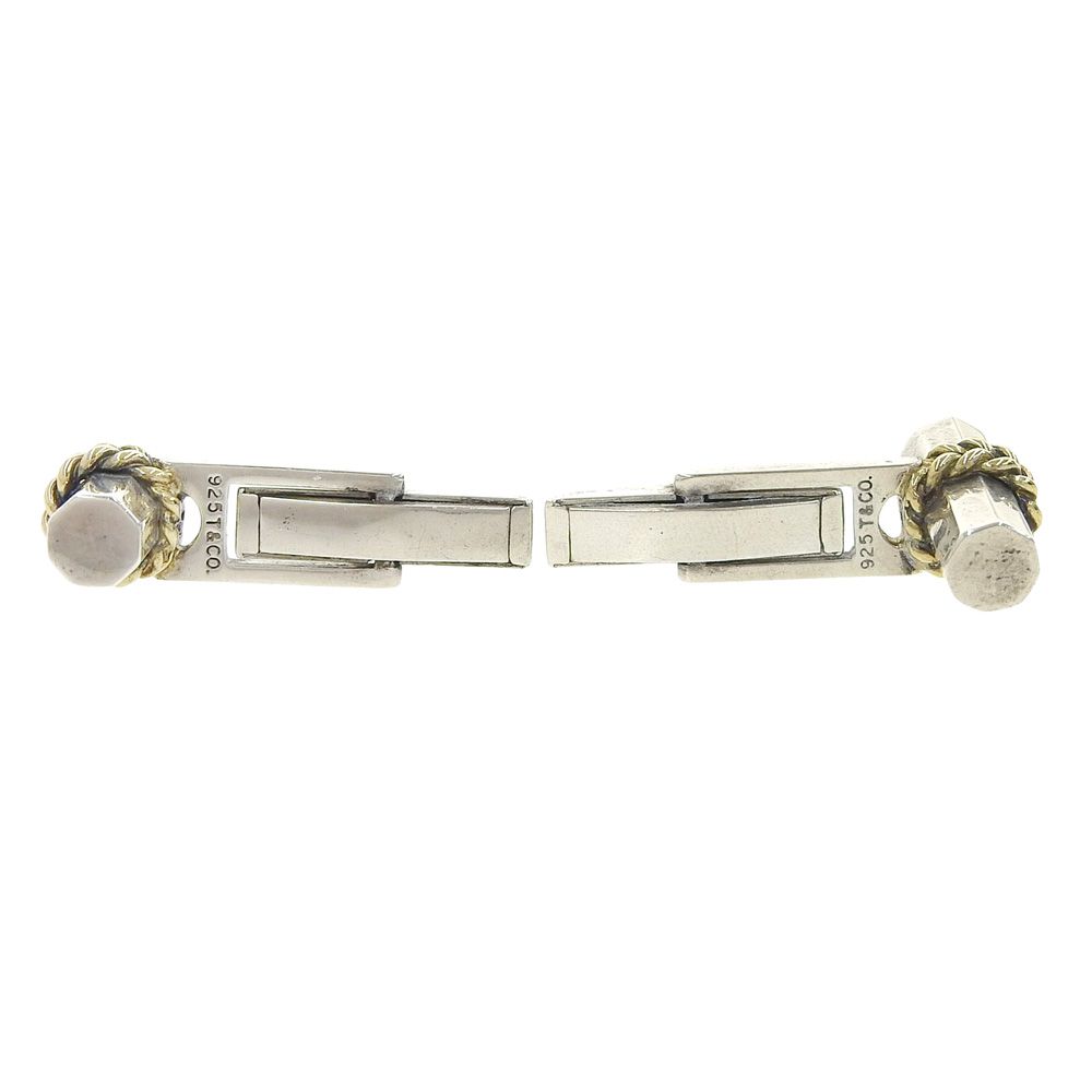 美品 ティファニー TIFFANY&Co. ヴィンテージ シルバー×ゴールド