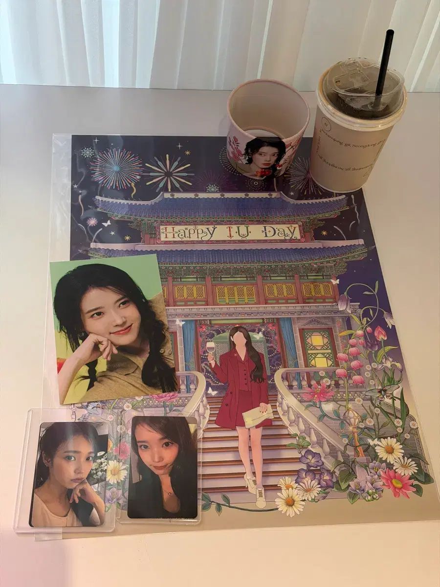IU 2026 誕生日特典 誕生日フォトカード センイルカフェ トレカ ポスター セット