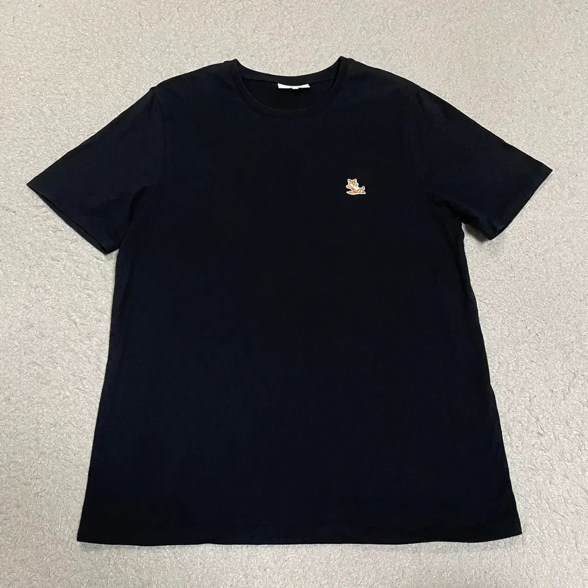 メゾンキツネ 半袖 Tシャツ ブラック L