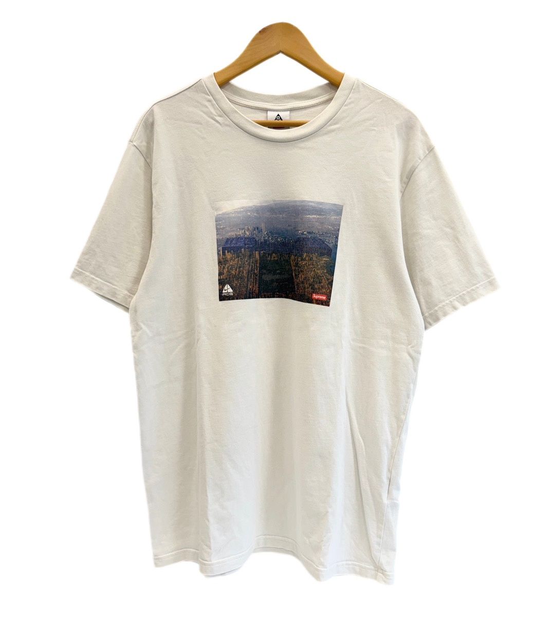 シュプリーム SUPREME ×NIKE ACG 22SS Grid Tee White 白 Tシャツ