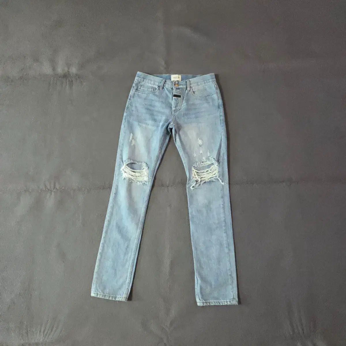 フィアオブゴッド 6th ディストレスト デニム パンツ 30