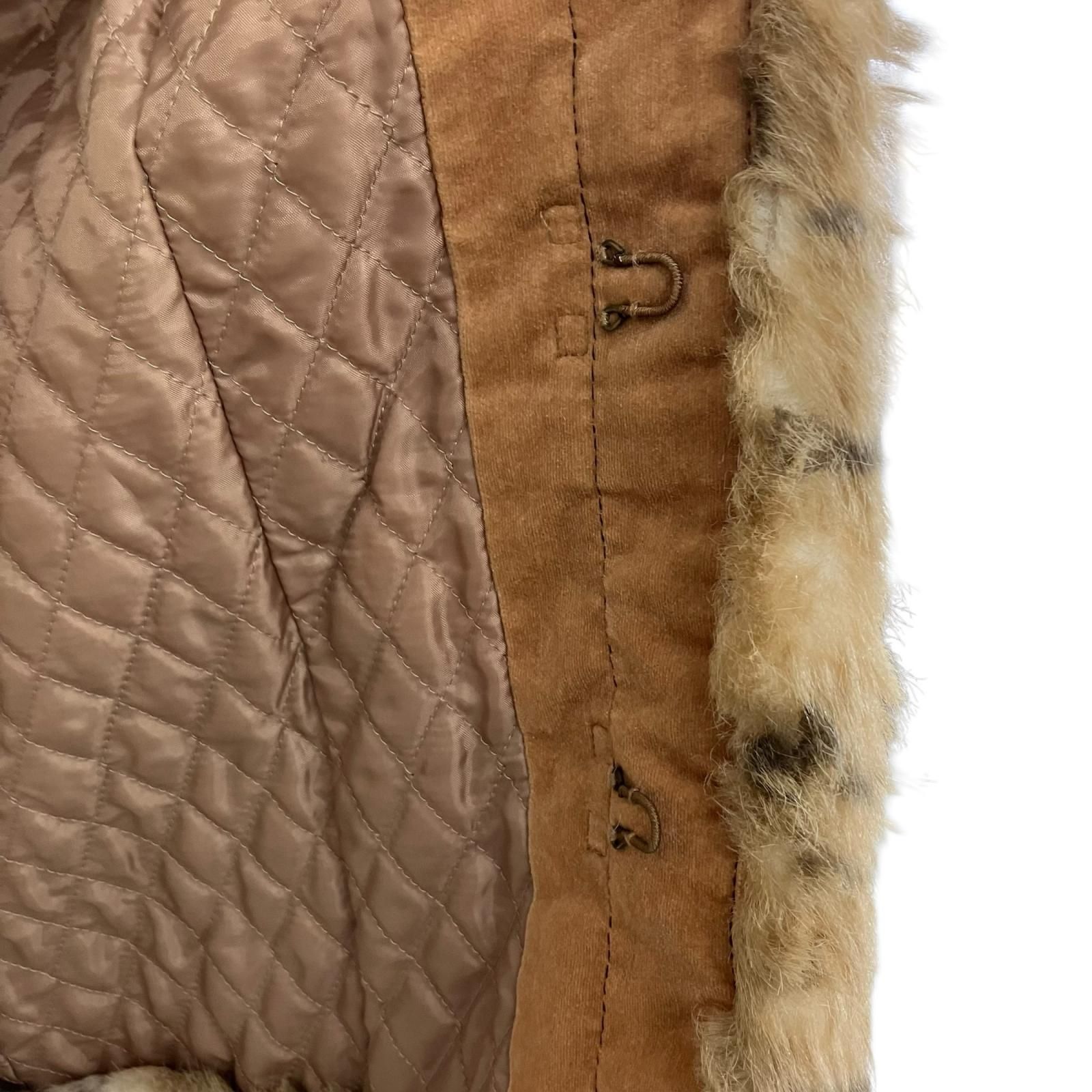 186005 BURBERRY バーバリー ファーコート ブルーレーベル サイズ38