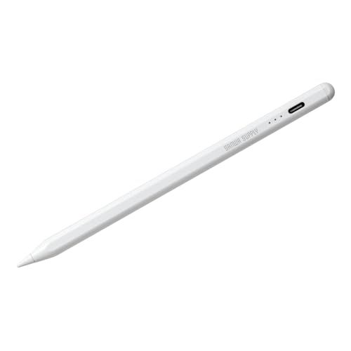サンワサプライ Apple iPad専用充電式極細タッチペン（ホワイト） PDA-PEN60Wt